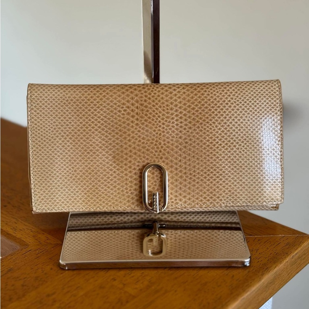 🔥 Gucci Snake/python Clutch Wallet (never worn)